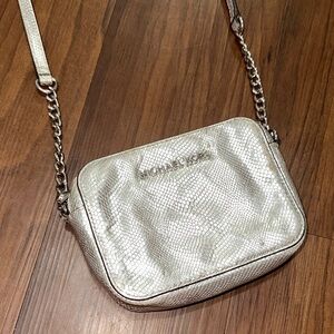 Michael Kors Mini Metallic Crossbody Bag